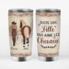 Mug Isotherme Juste Une Fille Qui Aime Les Chevaux Personnalisé -Cadeau Plus 1186TFR1 Cadeau Personnalise Mug Isotherme Fille Chevaux Amoureux des animaux