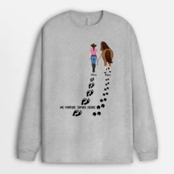 Manches Longues Ne Marche Jamais Seule Personnalisé