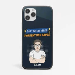 Coque Iphone 11 Pas Tous Les Héros Portent Des Capes Personnalisée