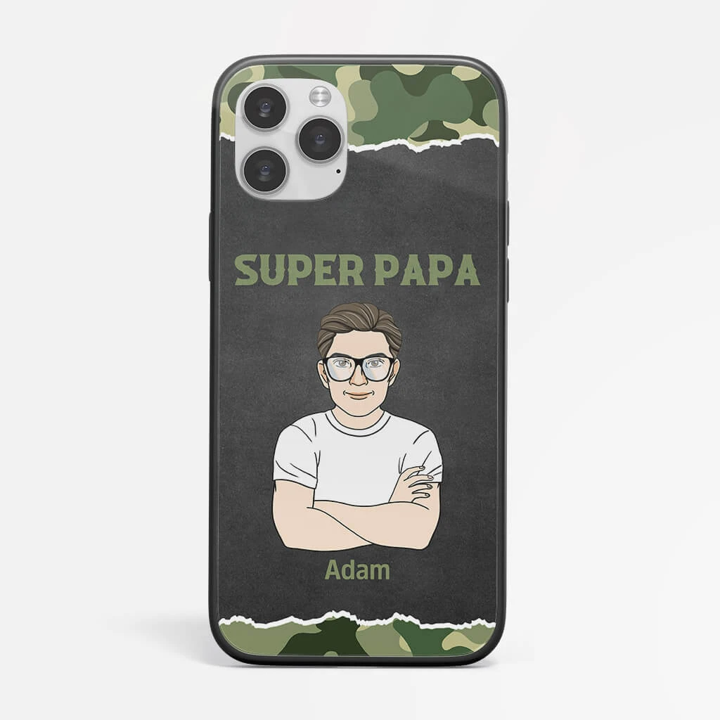 Coque De Téléphone Super Papa Personnalisée 3 Coque De Téléphone Super Papa Personnalisée