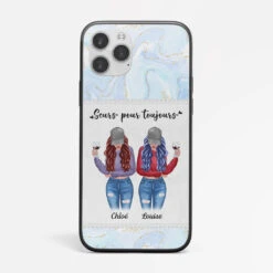 Coque Iphone 14 Sœurs Pour Toujours Personnalisée