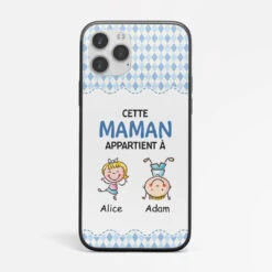 Coque Iphone 12 Cette Maman Appartient À Personnalisée