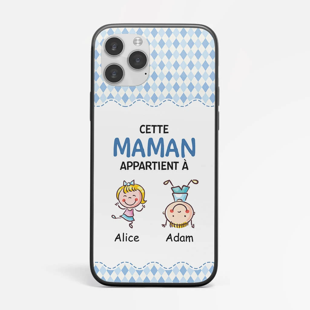 Coque Iphone 13 Cette Maman Appartient À Personnalisée 3 Coque Iphone 13 Cette Maman Appartient À Personnalisée