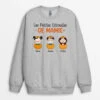 Sweatshirt Les Petites Citrouilles De Mamie Personnalisé