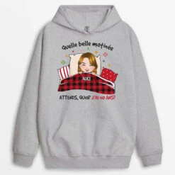 Sweat à Capuche Quelle Belle Matinée De 40 Ans Personnalisé