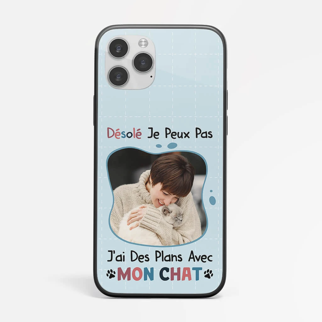 Coque De Téléphone IPhone 11 J'ai Des Plans Avec Mon Chat Personnalisée 3 Coque De Téléphone IPhone 11 J'ai Des Plans Avec Mon Chat Personnalisée
