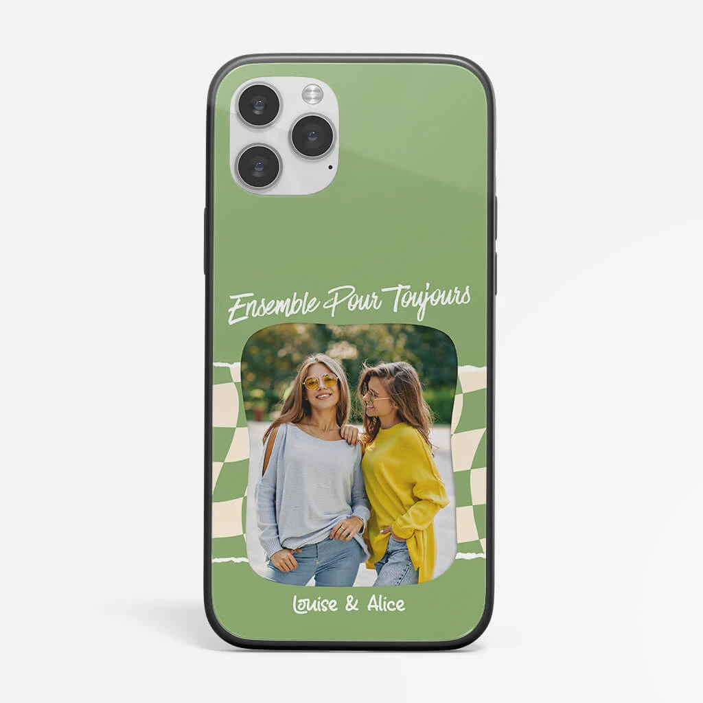 Coque De Téléphone IPhone 14 Ensemble Pour Toujours Avec Prénoms Et Photo Personnalisée 3 Coque De Téléphone IPhone 14 Ensemble Pour Toujours Avec Prénoms Et Photo Personnalisée
