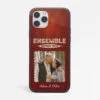 Coque De Téléphone IPhone X Ensemble Depuis Avec Photo Amoureux Personnalisée