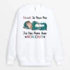 Sweatshirt J'ai Des Plans Avec Mon Chat Personnalisé -Cadeau Plus 1287WFR1 sweatshirt jai des plans avec mon chat personnalise