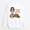 Sweatshirt Voyager Est Ma Thérapie Personnalisé -Cadeau Plus 1290WFR2 sweatshirt voyager est ma therapie personnalise