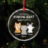 Ornement En Verre Personnalisé Avec Chat Mignon - Cette Maman Appartient À -Cadeau Plus 1295OFR1 ornement en verre personnalise avec chat mignon cette maman appartient a 1295o d5e81a3b f95a 492e b0aa b06228ef96f1