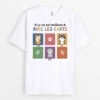 T Shirt Personnalisé Avec Chat - La Vie Avec Un Chat -Cadeau Plus 1299AFR1 t shirt la vie est meilleure avec les chats personnalise
