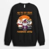 Sweatshirt Ma Vie Est Régie Par Un Monstre A Fourrure Gâté Personnalisé -Cadeau Plus 1303WFR1 sweatshirt ma vie est regie par un monstre a fourrure gate personnalise
