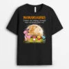 T-shirt Mamiesaurus Halloween Personnalisé -Cadeau Plus 1326AFR1 t shirt mamiesaurus halloween personnalise