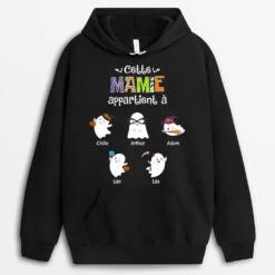 Sweat à Capuche Cette Mamie Effrayante Appartient À Personnalisé