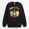 Sweatshirt Vive Le Vent Personnalisé -Cadeau Plus 1364WFR2 sweatshirt vive le vent personnalise