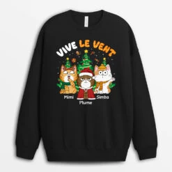 Sweatshirt Vive Le Vent Personnalisé