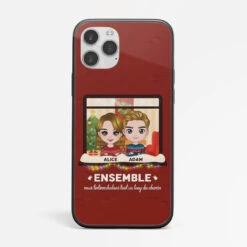 Coque De Téléphone IPhone 11 Ensemble Nous Tintinnabulons Tout Au Long Du Chemin Personnalisée