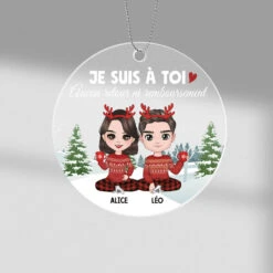 Ornement Je Suis À Toi Personnalisé