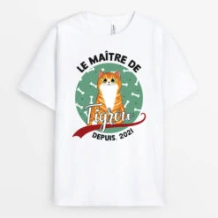 T-shirt Propriété De Angelina Chat Personnalisé