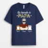 T Shirt Personnalisé Chat - La Bande À Papa Chats 1 T Shirt Personnalisé Chat - La Bande À Papa Chats -Cadeau Plus 1486AFR1 t shirt la bande a papa chats personnalise