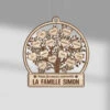 Ornement Nous Formons La Famille Simon Ensemble Personnalisé -Cadeau Plus 1513OFR1 ornement nous formons la famille johson ensemble personnalise b8386299 7c19 42d4 9437 1c3b8d12060c