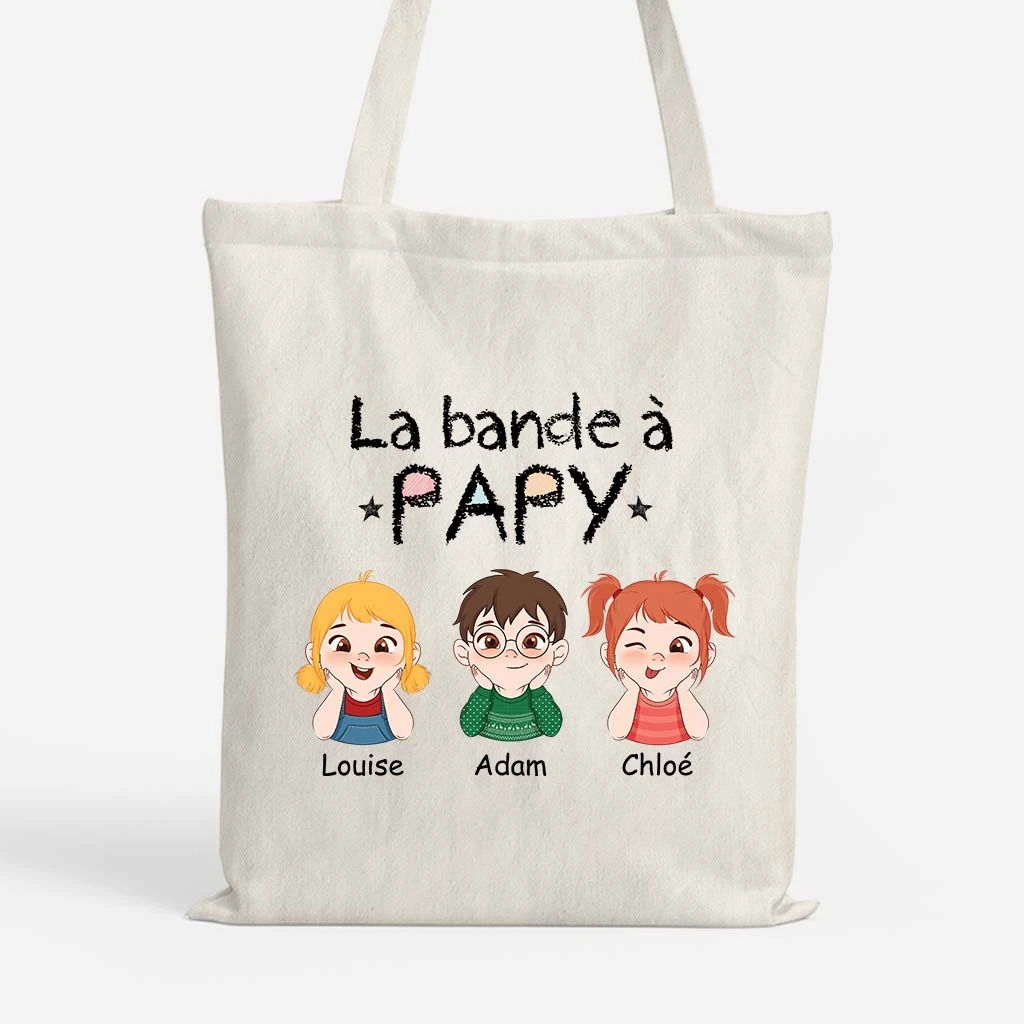 La Bande À Papa - Tote Bag Papa Personnalisé 3 La Bande À Papa - Tote Bag Papa Personnalisé