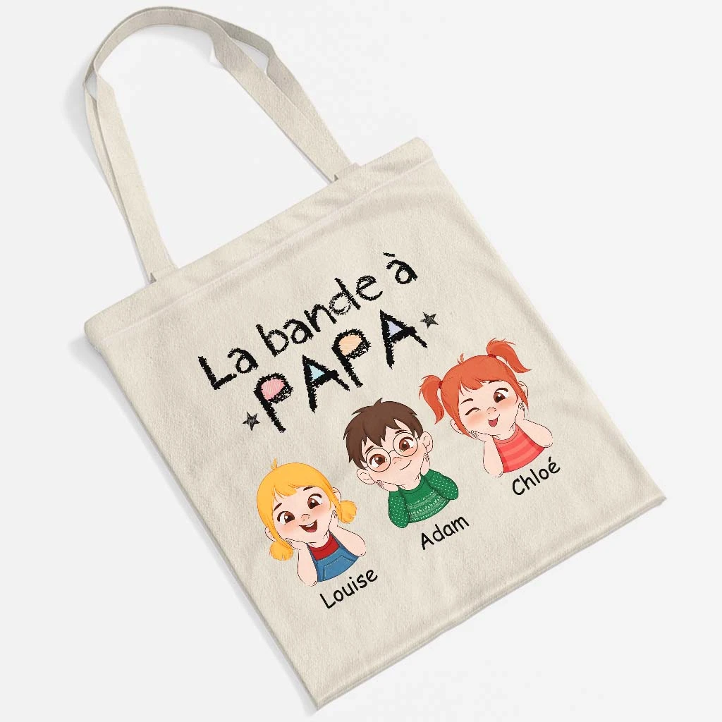 La Bande À Papa - Tote Bag Papa Personnalisé 4 La Bande À Papa - Tote Bag Papa Personnalisé – Image 2
