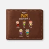 Portefeuille En Cuir Personnalisé Homme - Ce Papy Appartient À -Cadeau Plus 1551JFR1 portefeuille en cuir personnalise homme ce papy appartient a 1551jkn5b