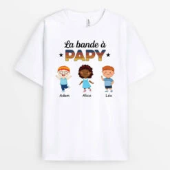 T-shirt La Bande à Papy BD Personnalisé