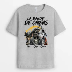 T-shirt La Bande Du Chien Personnalisé