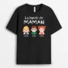 T-shirt La Bande À Maman Personnalisé 2 T-shirt La Bande À Maman Personnalisé -Cadeau Plus 1734AFR2 t shirt la bande a maman personnalise