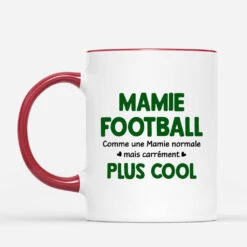 Mug Maman Football Cool Personnalisé -Cadeau Plus 1839MFR3 t shirt maman football cool personnalise