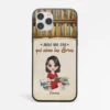 Coque Juste Une Femme Qui Aime Les Livres Personnalisée -Cadeau Plus 1865FFR1 coque juste une femme qui aime les livres personnalisee