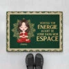 Paillasson Vérifiez Votre Niveau D'Énergie Avant De Venir Dans Mon Espace Personnalisé -Cadeau Plus 1883DFR1 pallaisson verifiez votre niveau denergie avant de venir dans mon espace personnalise