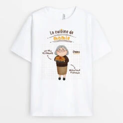 T-shirt La Cuisine De Maman Personnalisé