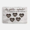 Toile Les Petits-Enfants Rendent La Vie Merveilleuse Personnalisée -Cadeau Plus 2017CFR1 toile les petits enfants rendent la vie merveilleuse personnalisee