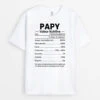 T-shirt Informations Nutritionnelles Pour Papy/ Papa Personnalisé 1 T-shirt Informations Nutritionnelles Pour Papy/ Papa Personnalisé -Cadeau Plus 2094AFR1 t shirt informations nutritionnelles pour maman papa personnalise 96bd5897 414c 4fbd 8d5e eafd32433d9f