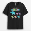 T-shirt La Bande À Maman/Mamie Éléphant Personnalisé -Cadeau Plus 2109AFR1 t shirt la bande a maman mamie elephant personnalise
