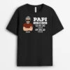 T-shirt Papi Établi Personnalisé
