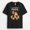 T-shirt Personnalisé La Bande à Papa Lion 2 T-shirt Personnalisé La Bande à Papa Lion -Cadeau Plus 2137AFR1 t shirt la bande a papa lion personnalise