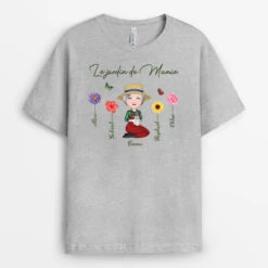T-shirt Le Jardin De Mamie Coloré Personnalisé
