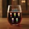 Verre À Vin Sans Pied Personnalisé - La Bande À Papa - Version Mince 1 Verre À Vin Sans Pied Personnalisé - La Bande À Papa - Version Mince -Cadeau Plus 2231IFR1 verre a vin sans pied personnalise la bande a papa version mince 2231ikm5b