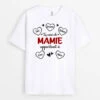 T-shirt Le Coeur De Mamie Appartient À Version Coeur Rouge Personnalisé 2 T-shirt Le Coeur De Mamie Appartient À Version Coeur Rouge Personnalisé -Cadeau Plus 2232AFR1 t shirt le coeur de mamie appartient a version coeur rouge personnalise