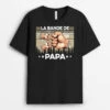 T-shirt La Bande À Papa/Papy Bosses De Poing Forêt Colorée Personnalisé -Cadeau Plus 2433AFR1 t shirt la bande a papa papy bosses de poing foret coloree personnalise