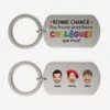 Porte-Clé Aluminium Personnalisé Meilleures Collègues - Avec Visages -Cadeau Plus 2449JFR1 porte cle aluminium personnalise meilleures collegues avec visages 2449j8l5o