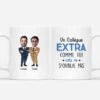 Mug Personnalisé - Un Collègue Extra Comme Toi 2 Mug Personnalisé - Un Collègue Extra Comme Toi -Cadeau Plus 2459MFR1 mug un collegue extra comme toi personnalise