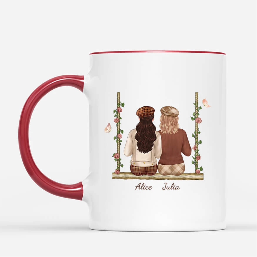 Mug Ma Sœur Est Comme Le Café Personnalisé 4 Mug Ma Sœur Est Comme Le Café Personnalisé – Image 2