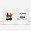 Mug Les Amies Sont Comme Les Étoiles Personnalisé -Cadeau Plus 2493MFR1 mug les amies sont comme les etoiles personnalise