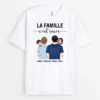 T-Shirt La Famille, C'est Sacré Personnalisé 2 T-Shirt La Famille, C'est Sacré Personnalisé -Cadeau Plus 2517AFR1 t shirt la famille cest sacre personnalise